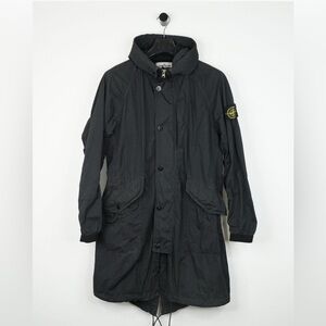 STONE ISLAND BLACK DAVID LIGHT TC FISHTAIL PARKA